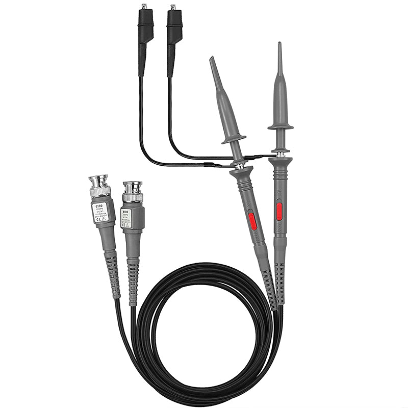 AUTOUTLET P6100 100MHz X10 Range Oscilloscope Clip Probes