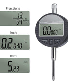 AUTOUTLET DTI Digital Dial Indicator 0.01/0.0005''/1/128” Digital Probe Indicator