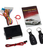 AUTOUTLET Universal Car Keyless Entry System Vehicle Remote Control Central Door Lock